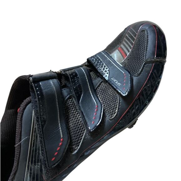 Specialized Body Geometry Sport RD Road Cycling Shoes Triple Strap Size 10.6 - Picture 3 of 10